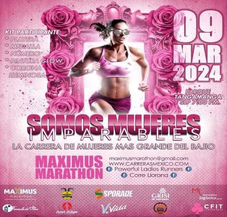 CARRERA SOMOS MUJERES IMPARABLES