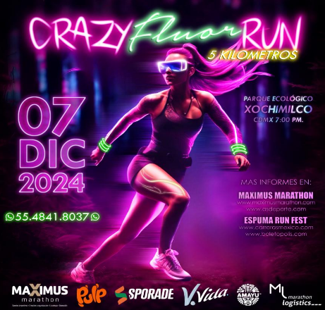 CARRERA CRAZY FLOUR RUN 2024
